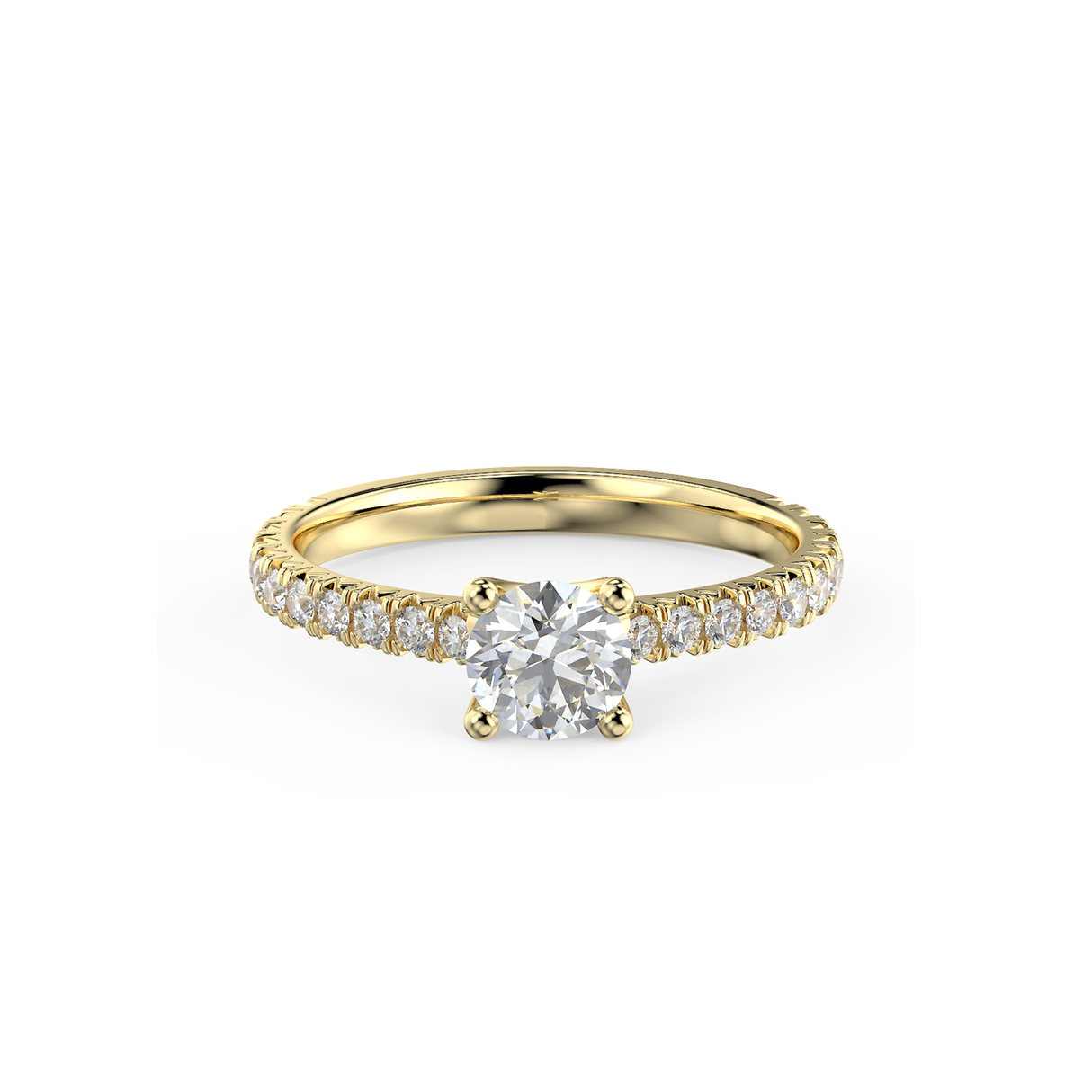 Rosé Allure - pierścionek z diamentami 0,85 ct