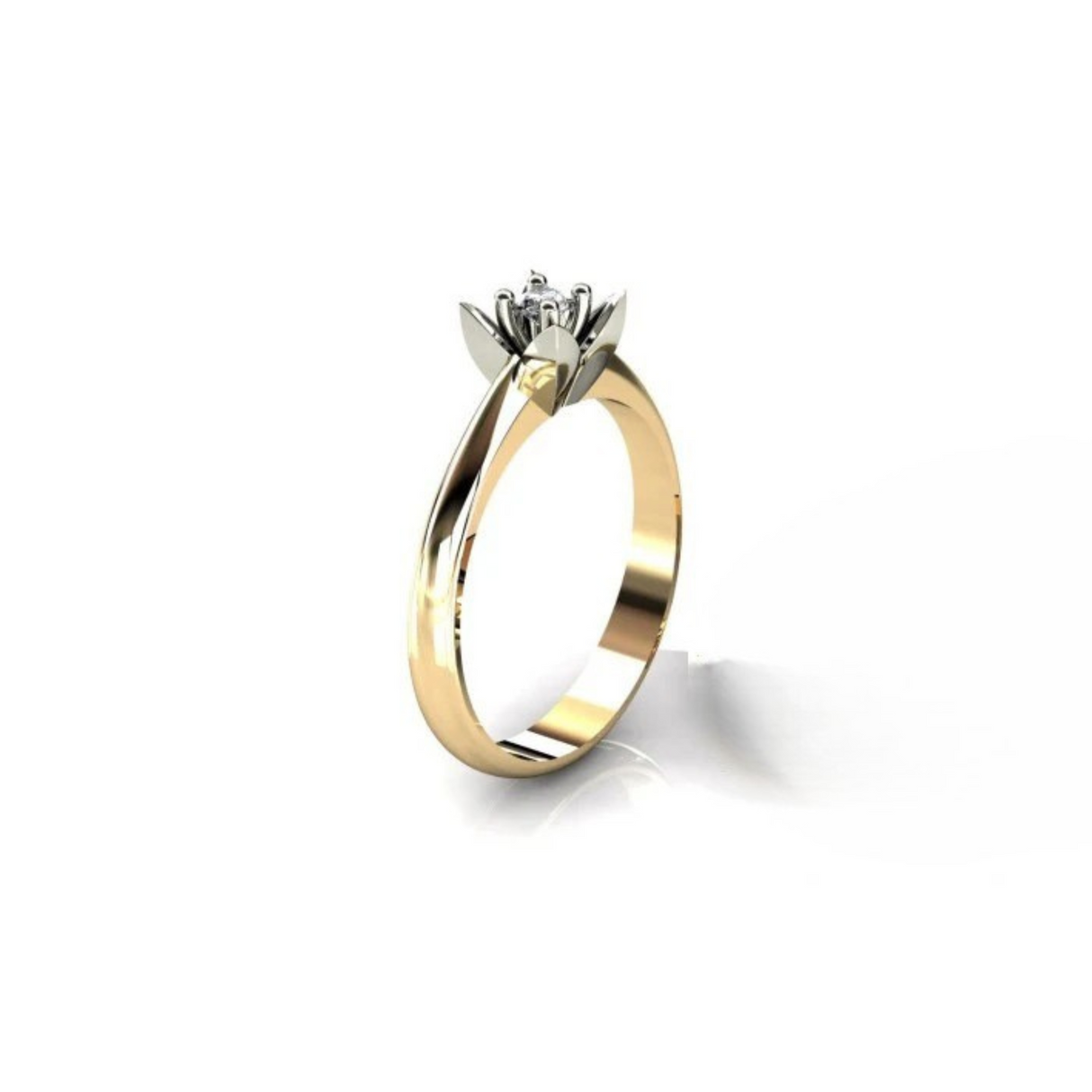 Lilia - najpiękniejszy pierścionek zaręczynowy 0,10 ct