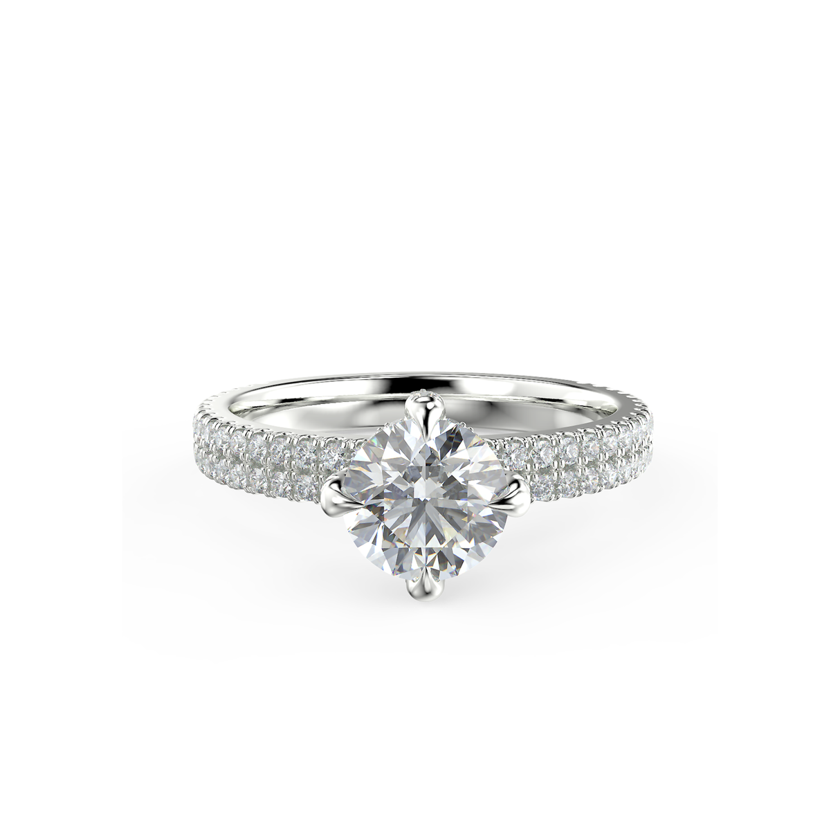 Eternal - pierścionek zaręczynowy z diamentami 1,38 ct