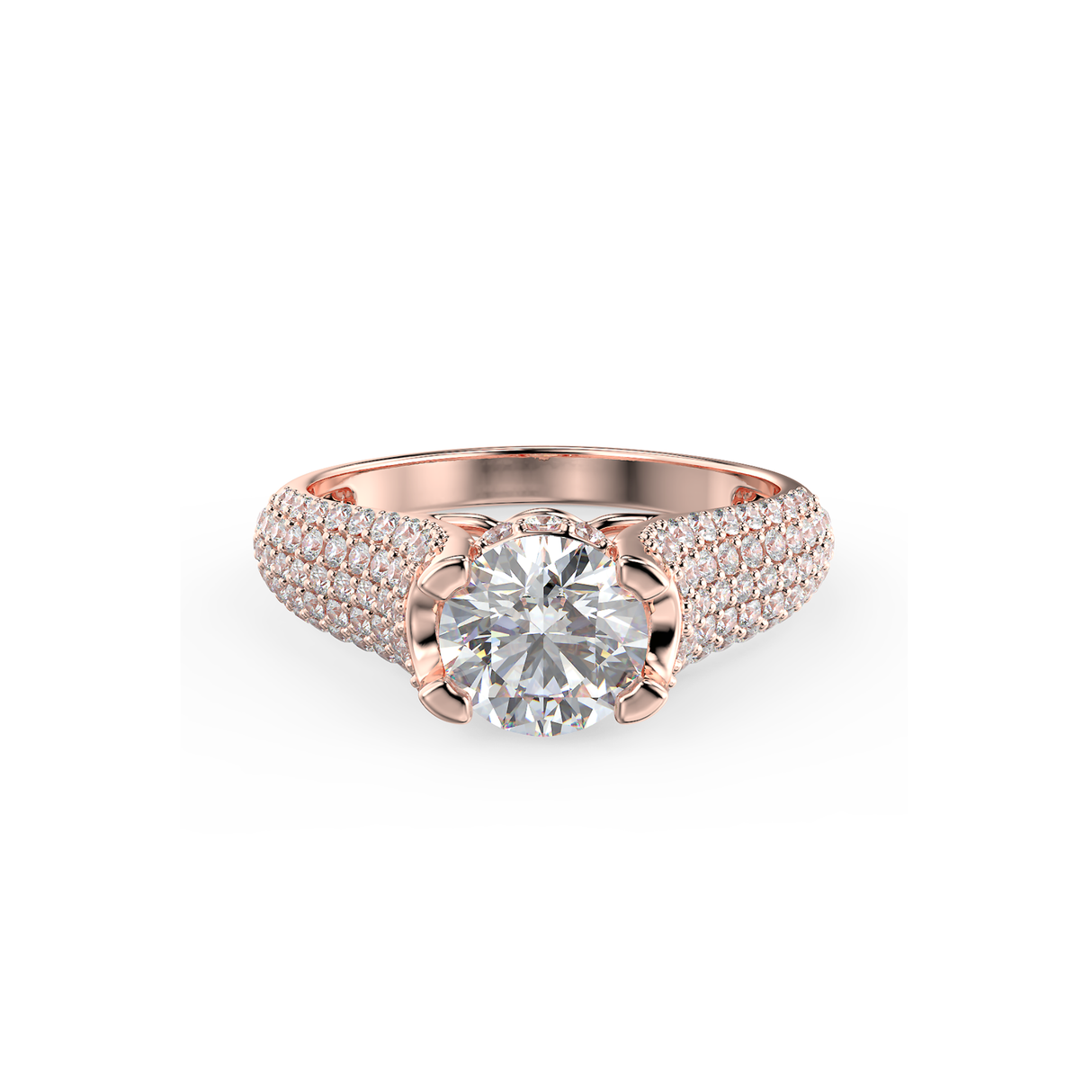 Radiant Glow - pierścionek zaręczynowy z diamentami 1,51 ctw.