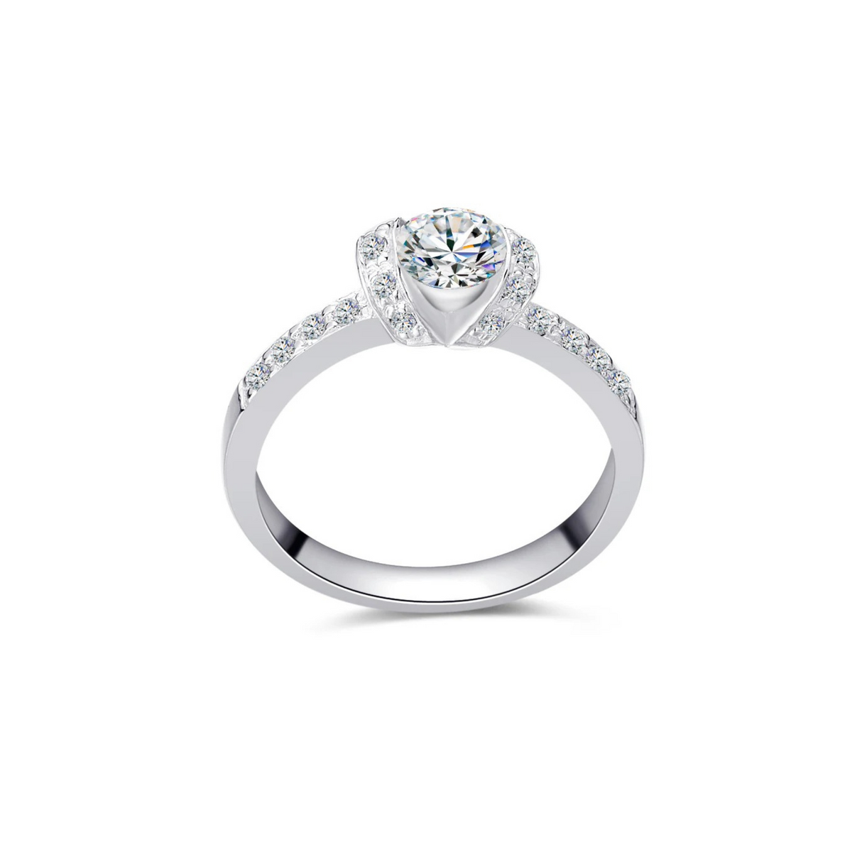 Urok luksusu - pierścionek z diamentami 0,72 ctw