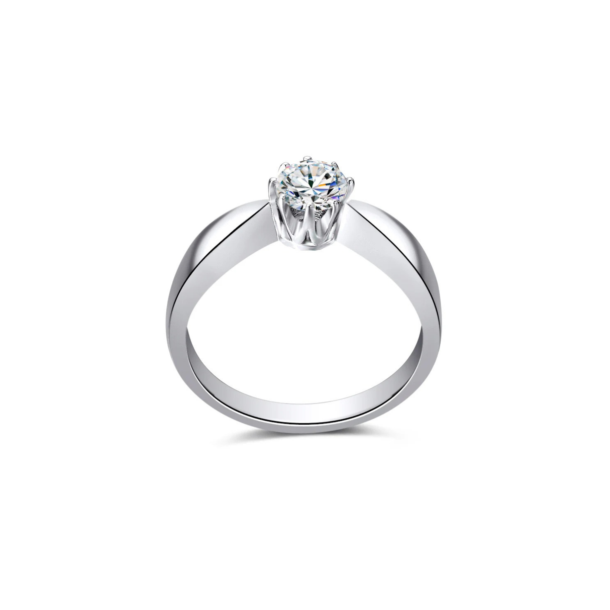 Pierścionek zaręczynowy z diamentem 0,40 ct