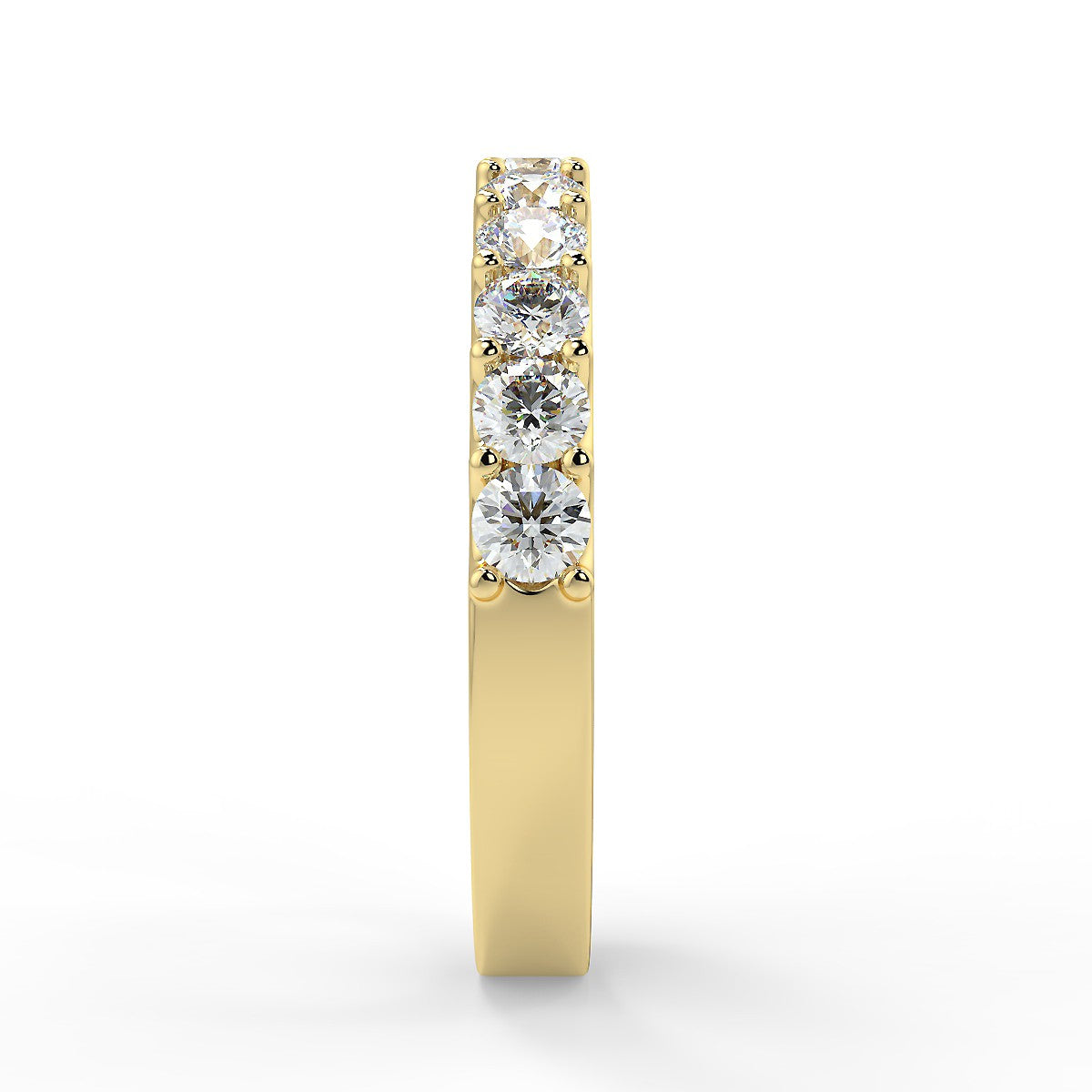 Calabria - Obrączka z diamentami 0,70 ctw