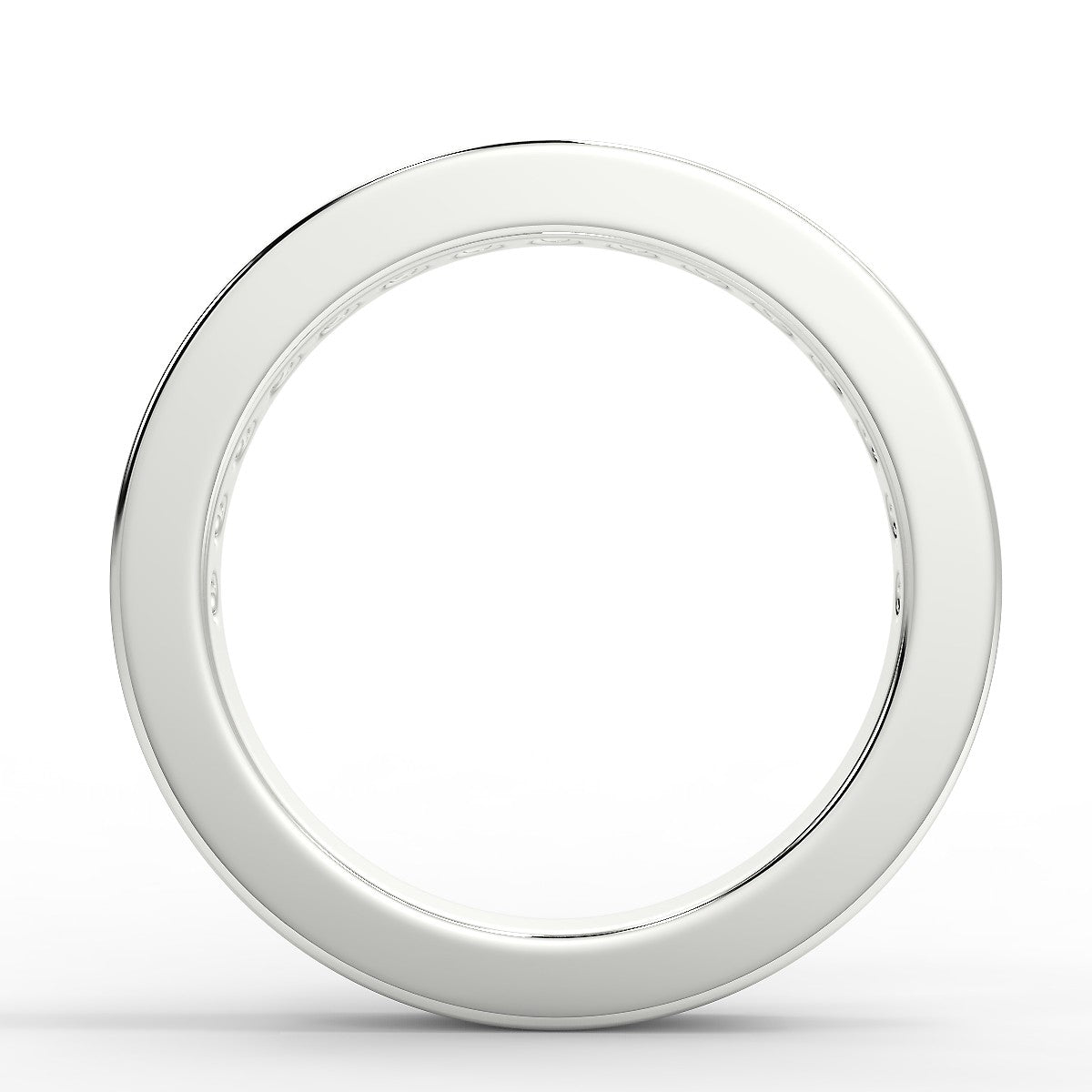 Florence Obrączka z białego złota z diamentami 0,70 ctw