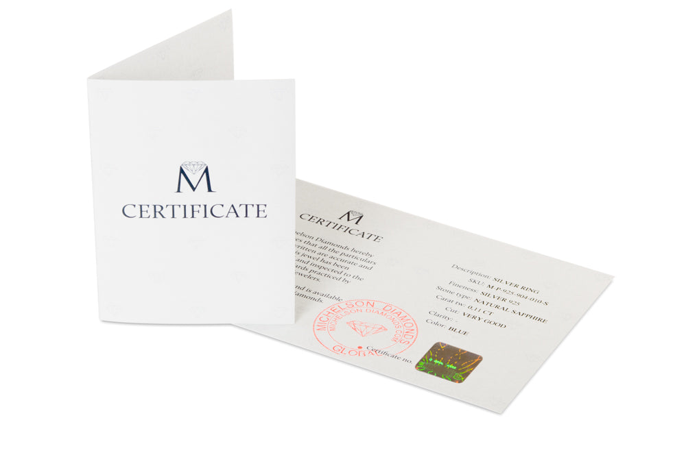 Srebrna zawieszka serce z diamentem – najpiękniejszy prezent