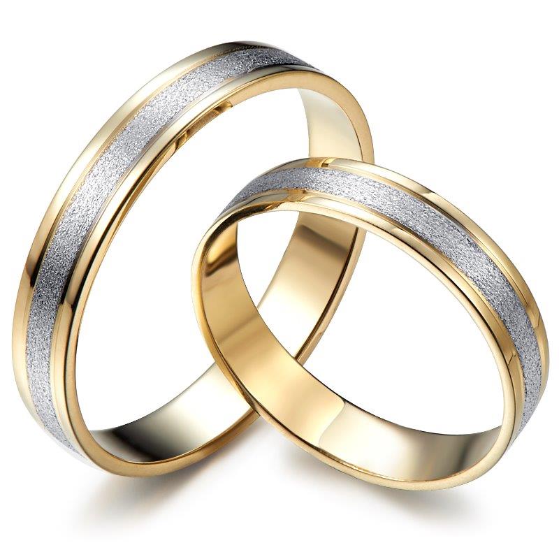 Delikatne obrączki ślubne