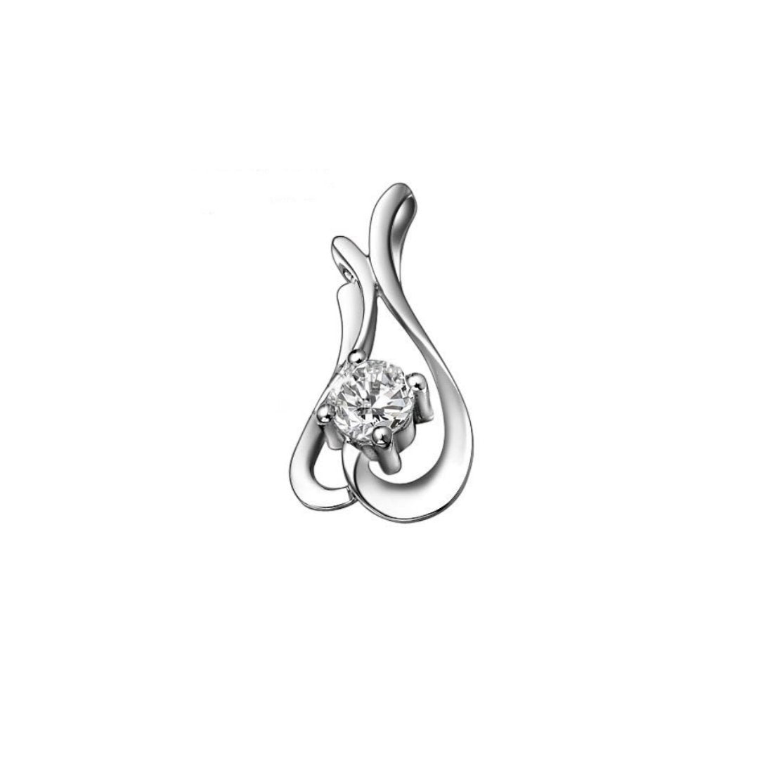 Zawieszka ze złota 585 z brylantem o masie 0,25 ct