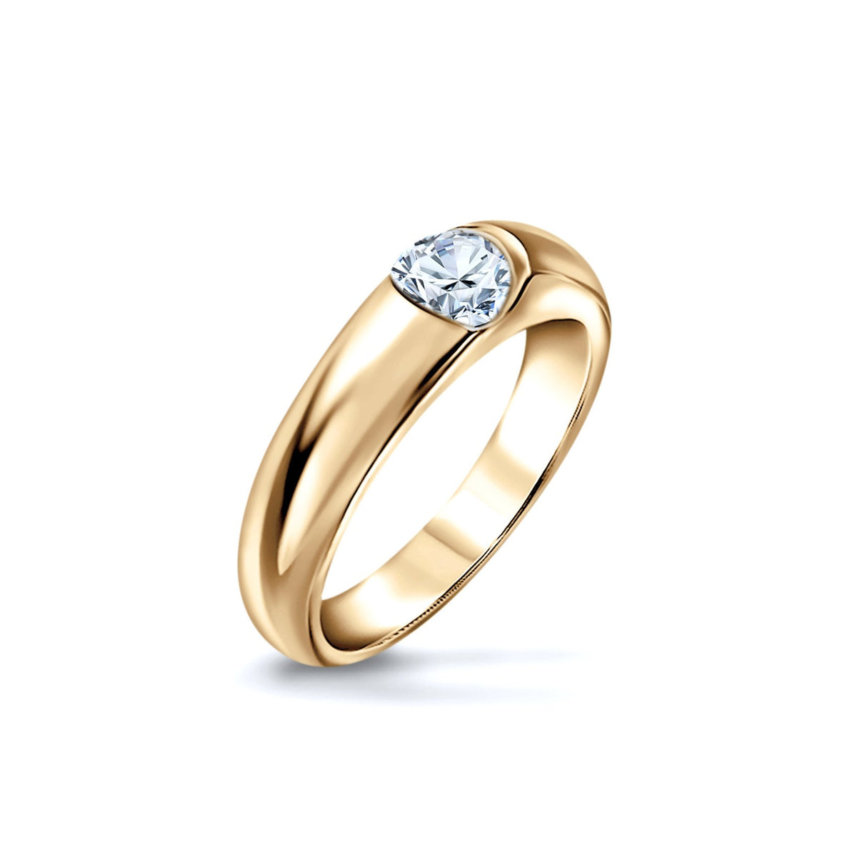 Pierścionek zaręczynowy z diamentem 0,5ct