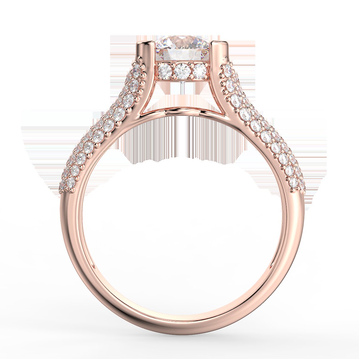 Radiant Glow - pierścionek zaręczynowy z diamentami 1,51 ctw.