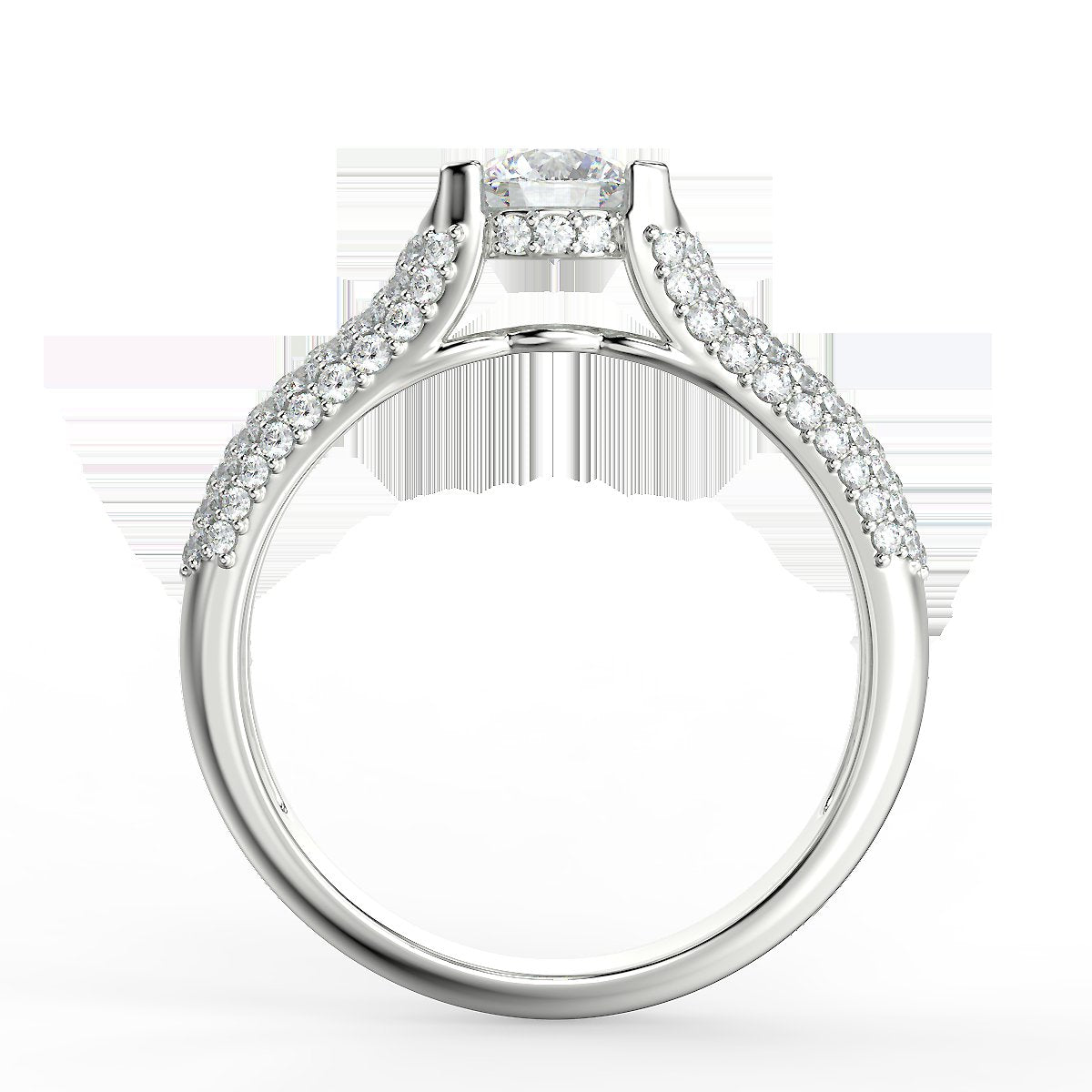 Radiant Glow - pierścionek zaręczynowy z diamentami 0,89 ctw