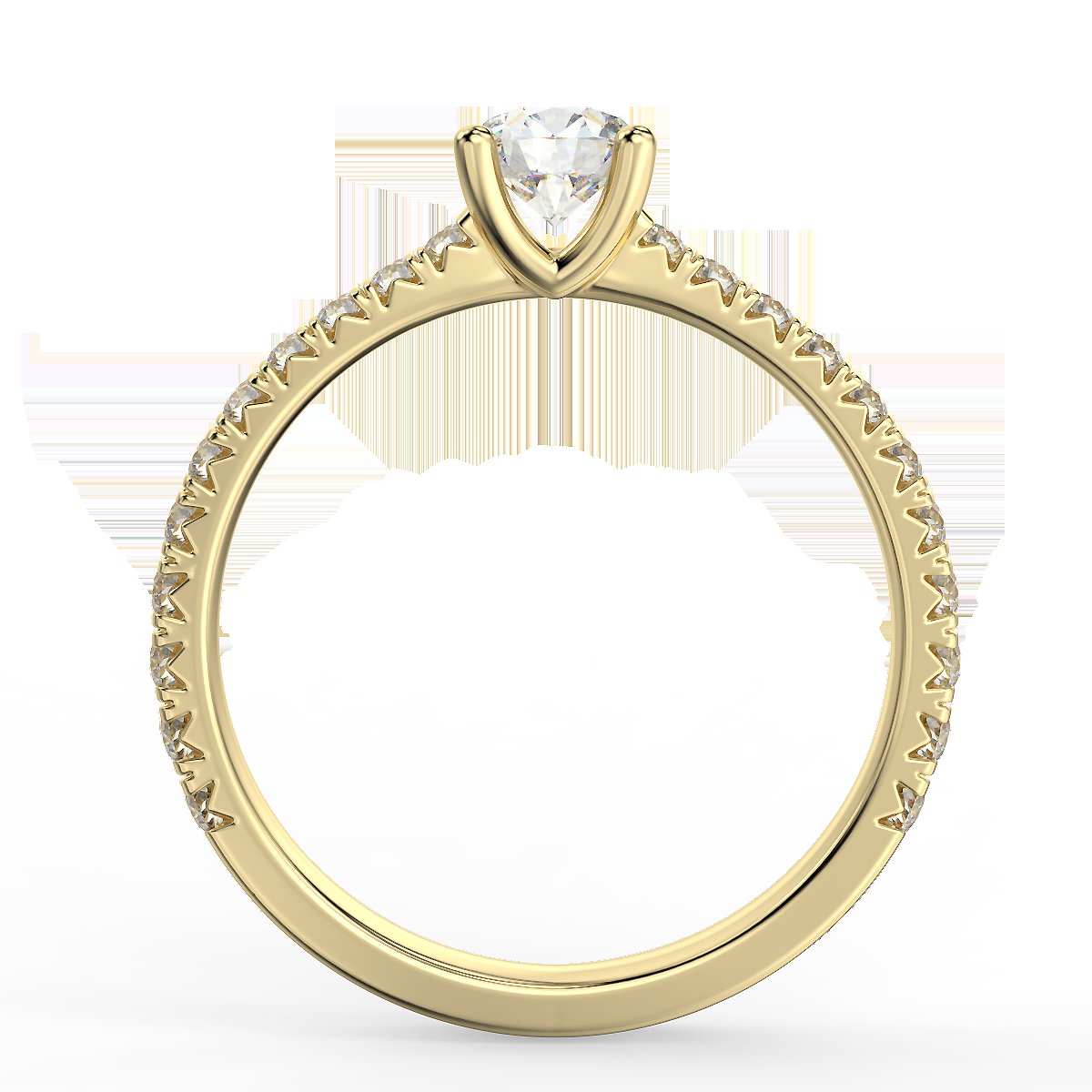 Rosé Allure - pierścionek z diamentami 0,85 ct