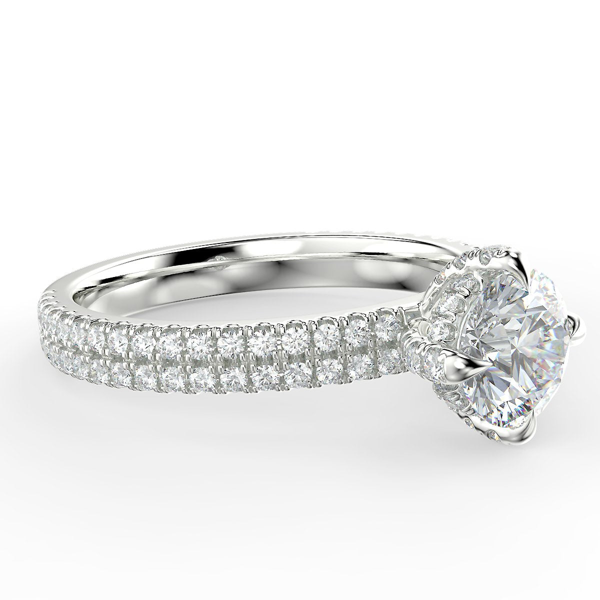 Eternal - pierścionek zaręczynowy z diamentami 1,38 ct