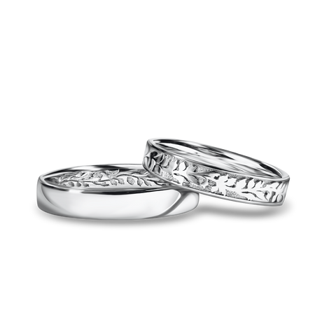 Floral Wedding Bands