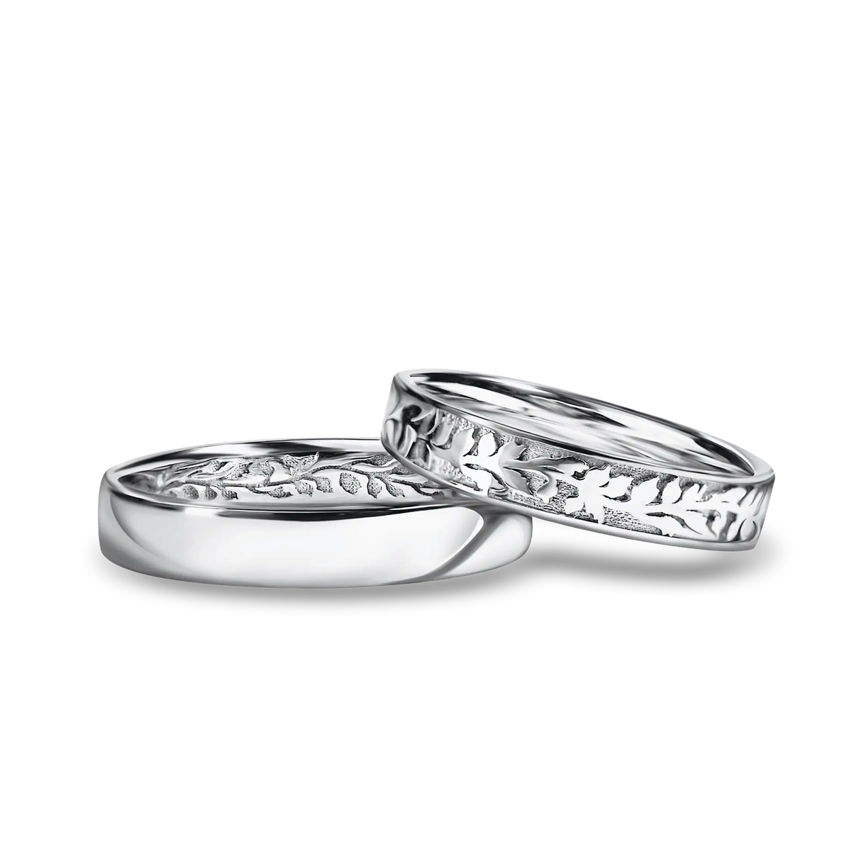 Floral Wedding Bands