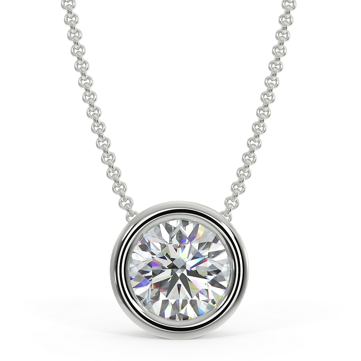 Zawieszka z diamentem 0,40ct