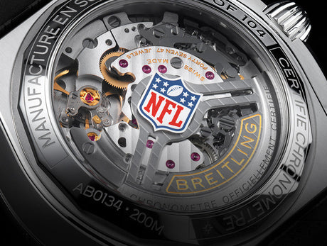 Breitling z NFL: partnerstwo, które łączy sport ze światem luksusowych zegarków. Limitowane edycje dla fanów Super Bowl