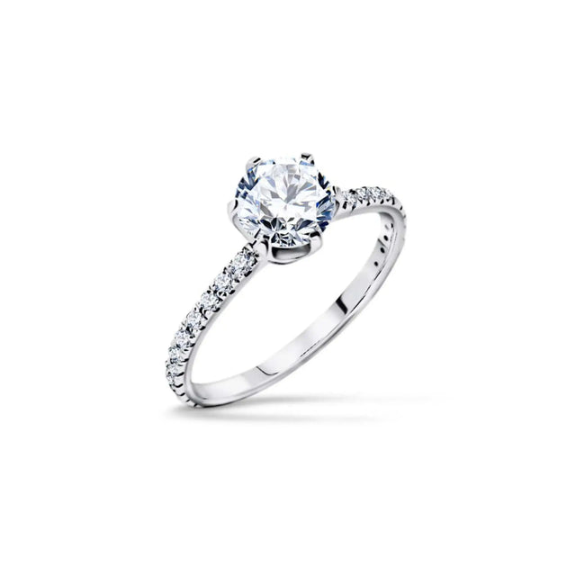 Charme - pierścionek z diamentem 0,80ct