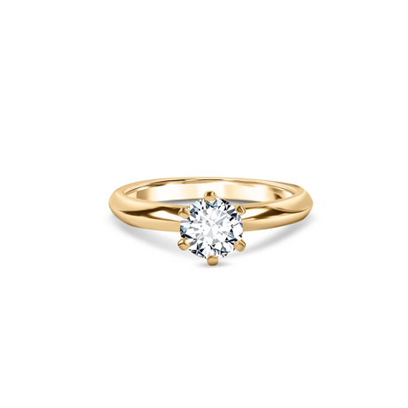 Pierścionek z diamentem 0,60 ct Lab Grown