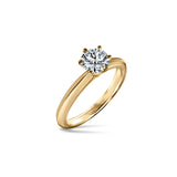 Pierścionek z diamentem 0,60 ct Lab Grown