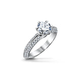 Diamond Trinity - pierścionek z diamentem 1ct