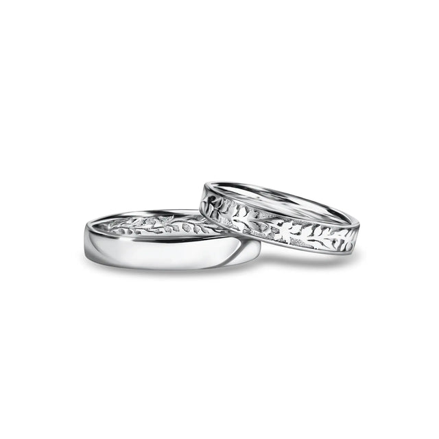 Floral Wedding Bands