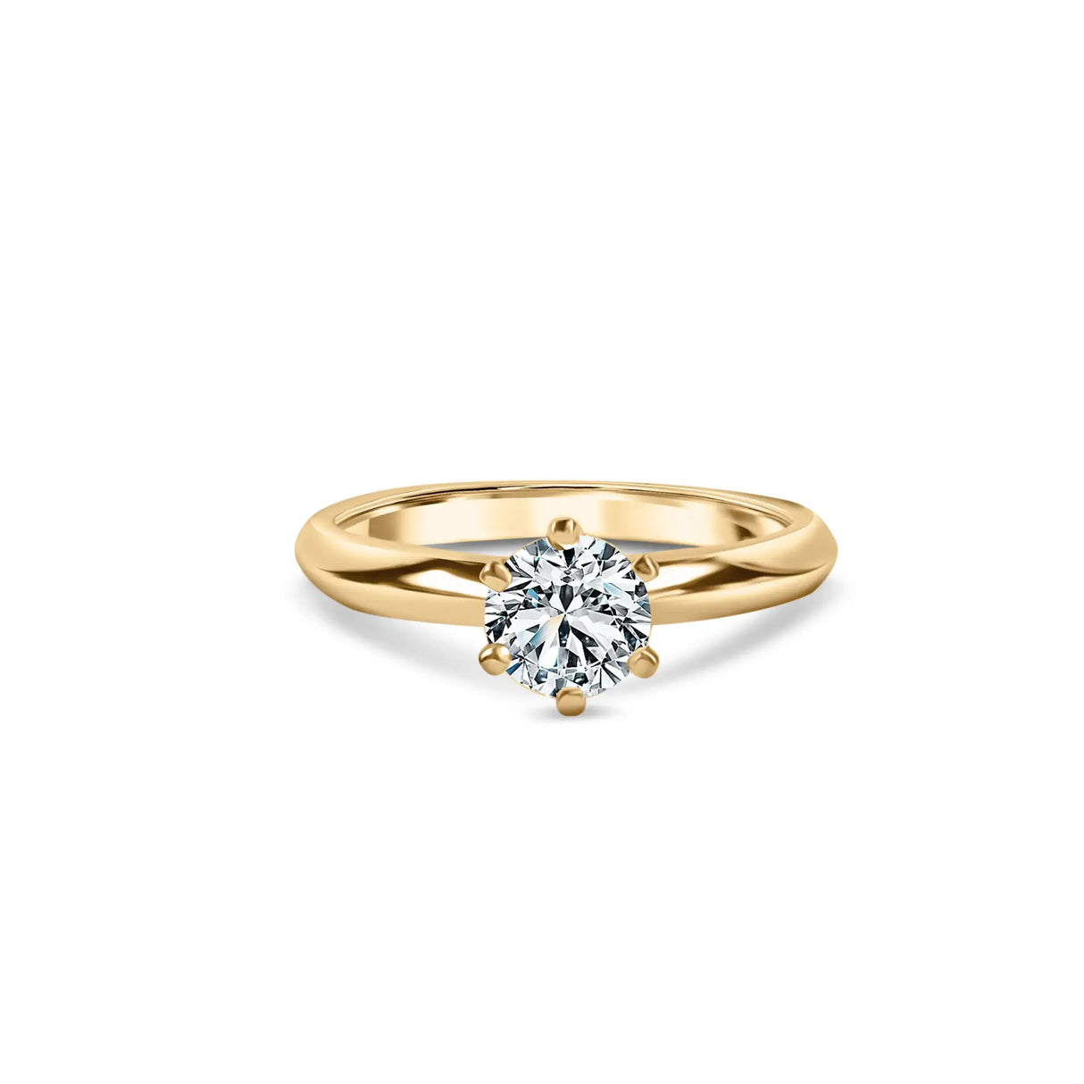 Pierścionek z diamentem 0,60 ct Lab Grown