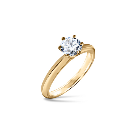 Pierścionek z diamentem 0,60 ct Lab Grown