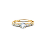 Starlit Promise - Pierścionek z diamentem 0,30ct