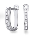 Perfekcyjny szyk - złote kolczyki z diamentami 0,50 ctw