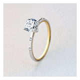 Pierścionek z diamentem 1ct - 1ct Diamond gold ring