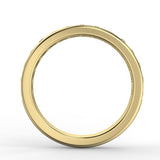 Tuscany Obrączka z żółtego złota z diamentami 0,75 ct