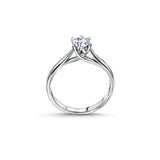 Klasyczny pierścionek z diamentem 0,40ct Lab Grown