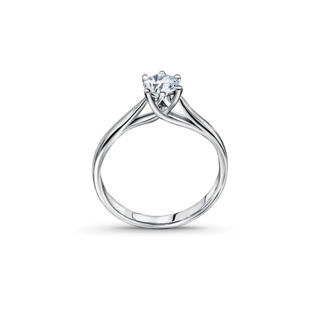 Klasyczny pierścionek z diamentem 0,40ct Lab Grown
