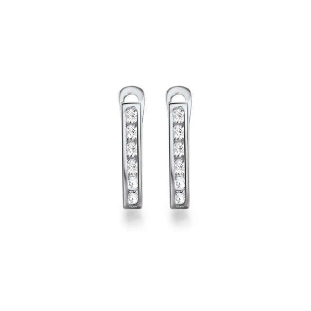 Kolczyki ze złota z diamentami 0,50ct