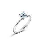 Timeless Elegance – pierścionek z diamentem Lab Grown 0,90ct w białym złocie