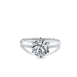 Velvet Light - klasyczny pierścionek z diamentem 1,50ct