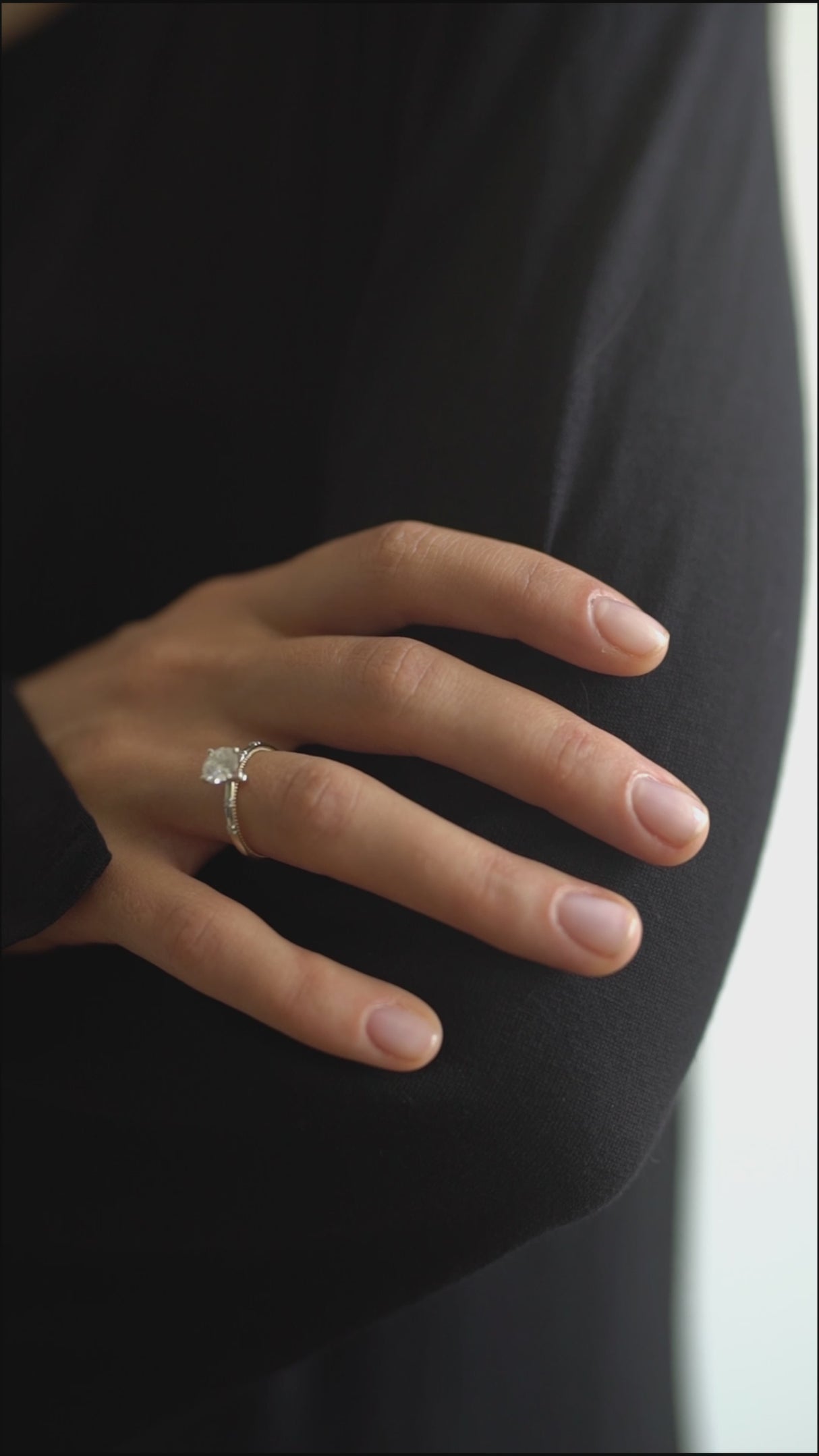 Romantic - pierścionek zaręczynowy z diamentem 1ct